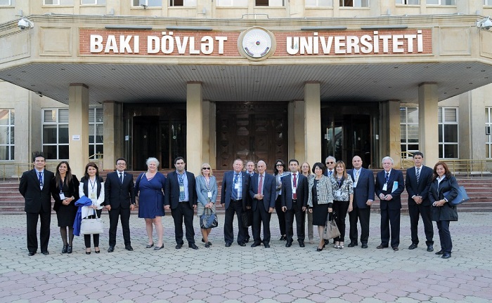 Participants of 5th Baku International Humanitarian Forum visit BSU 